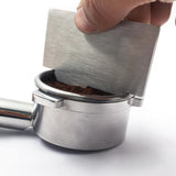 Maxbell 53mm Coffee Espresso Distribution Tool Leveler Stainless Steel Distributor+Brush