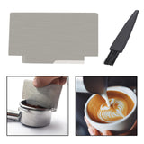 Maxbell 53mm Coffee Espresso Distribution Tool Leveler Stainless Steel Distributor+Brush