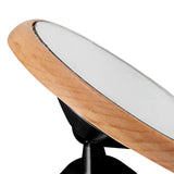 Maxbell Espresso Lens Flow Rate Mirror Coffee Machine Tool for Kitchen Beech Black