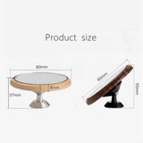 Maxbell Espresso Lens Flow Rate Mirror Coffee Machine Tool for Kitchen Beech Black