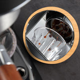 Maxbell Espresso Lens Flow Rate Mirror Coffee Machine Tool for Kitchen Beech Black