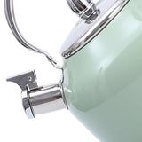 Maxbell 2.5L Stainless Steel Tea Pot Whistle Sound Water Kettle Lightweight