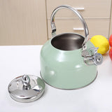 Maxbell 2.5L Stainless Steel Tea Pot Whistle Sound Water Kettle Lightweight