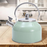 Maxbell 2.5L Stainless Steel Tea Pot Whistle Sound Water Kettle Lightweight