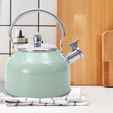 Maxbell 2.5L Stainless Steel Tea Pot Whistle Sound Water Kettle Lightweight