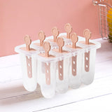 Maxbell Reusable Popsicle Mould Easy Release Ice Cream Molds Kitchen Tools Pink