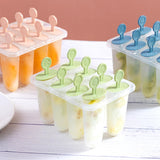 Maxbell Reusable Popsicle Mould Easy Release Ice Cream Molds Kitchen Tools Pink