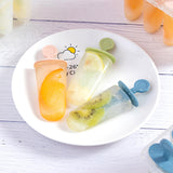 Maxbell Reusable Popsicle Mould Easy Release Ice Cream Molds Kitchen Tools Pink