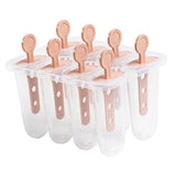 Maxbell Reusable Popsicle Mould Easy Release Ice Cream Molds Kitchen Tools Pink