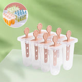 Maxbell Reusable Popsicle Mould Easy Release Ice Cream Molds Kitchen Tools Pink