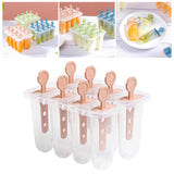 Maxbell Reusable Popsicle Mould Easy Release Ice Cream Molds Kitchen Tools Pink