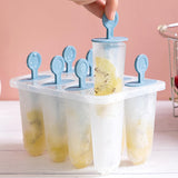 Maxbell Reusable Popsicle Mould Easy Release Ice Cream Molds Kitchen Tools Blue