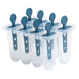 Maxbell Reusable Popsicle Mould Easy Release Ice Cream Molds Kitchen Tools Blue