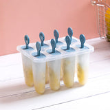Maxbell Reusable Popsicle Mould Easy Release Ice Cream Molds Kitchen Tools Blue