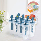 Maxbell Reusable Popsicle Mould Easy Release Ice Cream Molds Kitchen Tools Blue