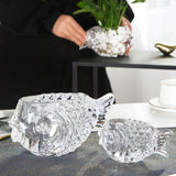 Maxbell Flowerpot Decoration Drinking Cups Glassware for Cold Drinks Home Juices Medium