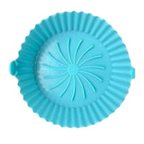 Maxbell Multifunctional Air Fryer Silicone Pot Heat Resistant for Air Fryer  Blue
