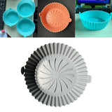 Maxbell Multifunctional Air Fryer Silicone Pot Heat Resistant for Air Fryer  Grey