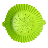 Maxbell Multifunctional Air Fryer Silicone Pot Heat Resistant for Air Fryer  Green