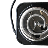 Maxbell Electric Single Burner Cooktop Adjustable Temperature Hot Plate Black 500W