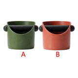Maxbell Coffee Knock Box Detachable Knock Bar Non Slip Base for Coffee Shop  Green