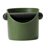 Maxbell Coffee Knock Box Detachable Knock Bar Non Slip Base for Coffee Shop  Green