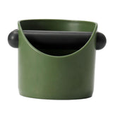 Maxbell Coffee Knock Box Detachable Knock Bar Non Slip Base for Coffee Shop  Green