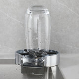 Maxbell Automatic Glass Rinser Faucet Glass Washer Cleaner  with Tray