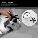 Maxbell Automatic Glass Rinser Faucet Glass Washer Cleaner  with Tray