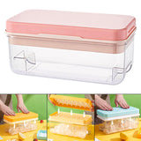 Maxbell Ice Molds DIY Ice Moulds Maker with Ice Shovel for Kitchen  Pink