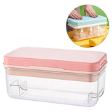 Maxbell Ice Molds DIY Ice Moulds Maker with Ice Shovel for Kitchen  Pink