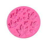 Maxbell Silicone Leaf Shape Silicone Mold Fondant Baking Tool Moulds
