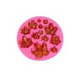 Maxbell Silicone Leaf Shape Silicone Mold Fondant Baking Tool Moulds