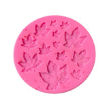 Maxbell Silicone Leaf Shape Silicone Mold Fondant Baking Tool Moulds