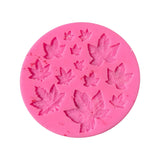 Maxbell Silicone Leaf Shape Silicone Mold Fondant Baking Tool Moulds
