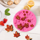 Maxbell Silicone Leaf Shape Silicone Mold Fondant Baking Tool Moulds