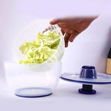 Maxbell Salad Spinner Manual Fruits Vegetables Dryer Drainage Basket