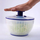 Maxbell Salad Spinner Manual Fruits Vegetables Dryer Drainage Basket