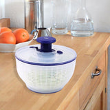 Maxbell Salad Spinner Manual Fruits Vegetables Dryer Drainage Basket