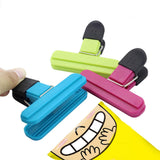 Maxbell Airtight Chip Bag Clips for Bread Candy Bags Snacks Chip Coffee Bags 12Pcs B