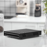 Maxbell Espresso Knock Box Drawer Detachable Coffee Ground Knock Container Black