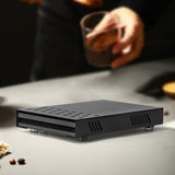 Maxbell Espresso Knock Box Drawer Detachable Coffee Ground Knock Container Black