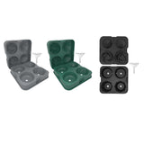 Maxbell Rose Diamond Shape Ice Mold Ice Maker Reusable Ice Tray with Lid Gray