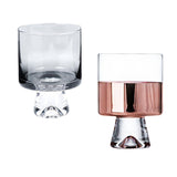 Maxbell Drinking Glasses Wine Glasses Kitchen Home for Restaurants Parties Daily Use Grey