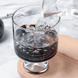 Maxbell Drinking Glasses Wine Glasses Kitchen Home for Restaurants Parties Daily Use Grey