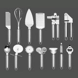 Maxbell 13Pcs Pizza Peel Set Pizza Cutter Pizza Spatula for Kitchen Slicer Home