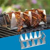 Maxbell Stainless Steel Chicken Wing Leg Rack Grill Holder Rack