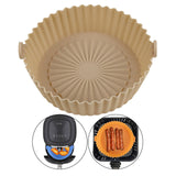 Maxbell Air Fryer Silicone Pot Heat Resistant for 8.5inch Air Fryer Liners  Mustard