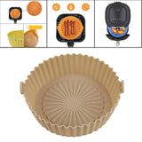 Maxbell Air Fryer Silicone Pot Heat Resistant for 8.5inch Air Fryer Liners  Mustard