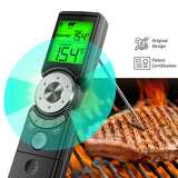 Maxbell Meat Thermometer W/Scroll Wheel Kitchen BBQ Thermometer Backlit for BBQ